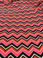 PINK AND BLACK ZIG ZAGS