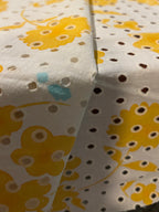 YELLOW FLORAL EYLET