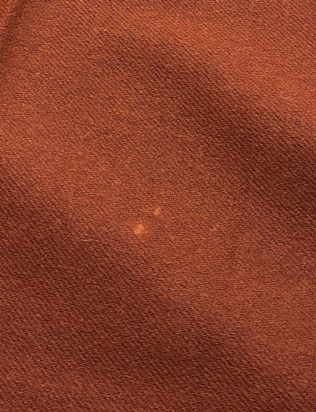 VINTAGE BURNT ORANGE WOOL