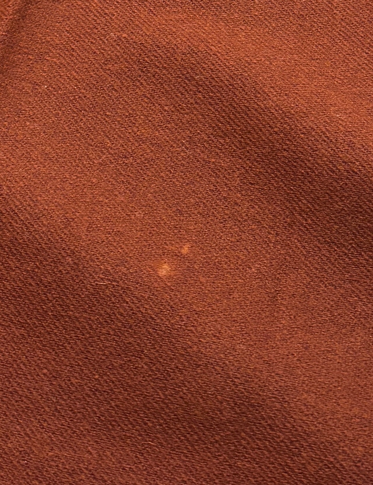 VINTAGE BURNT ORANGE WOOL