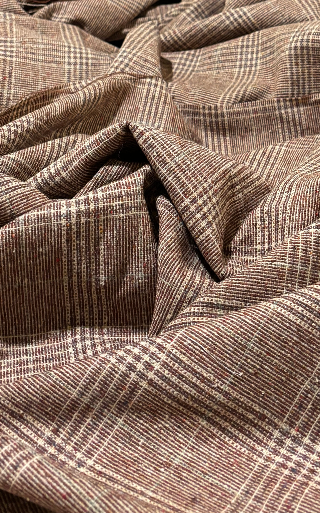 VINTAGE PLAID WOOL BLEND