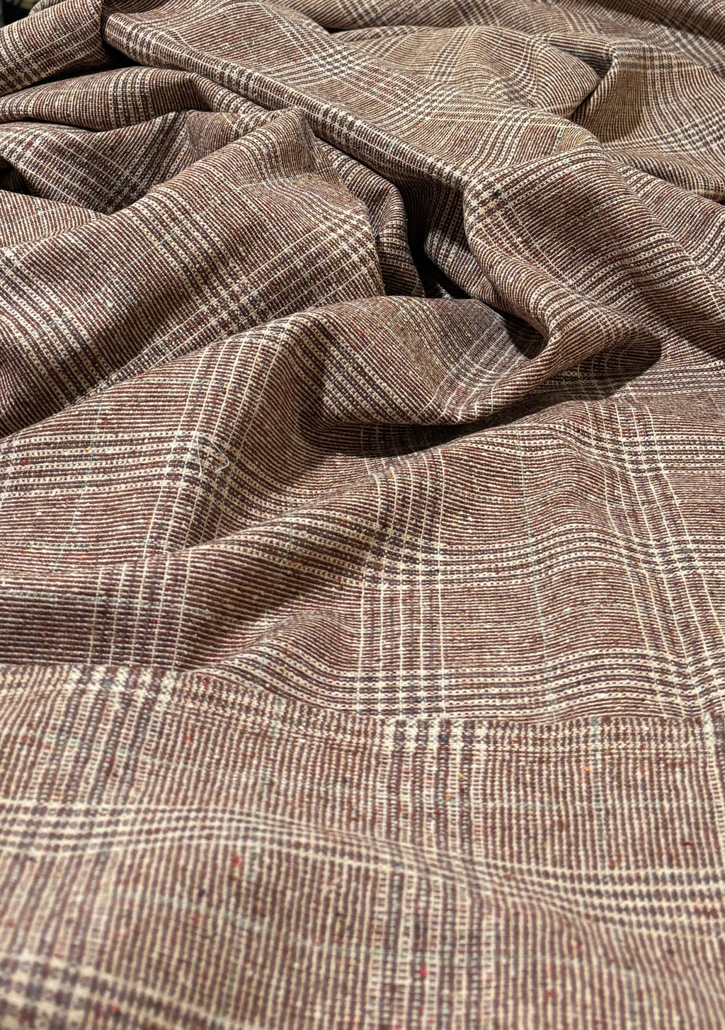 VINTAGE PLAID WOOL BLEND