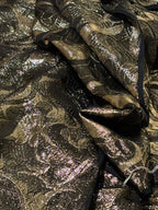 BLACK AND GOLD LAME