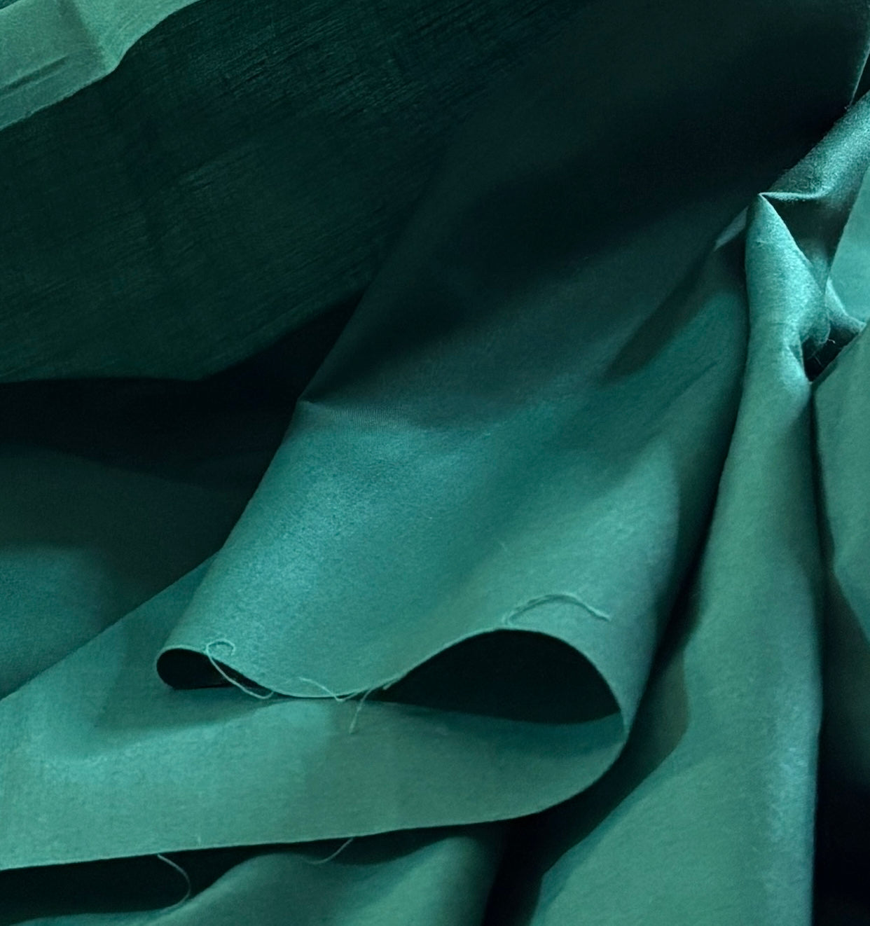 VINTAGE FOREST GREEN COTTON