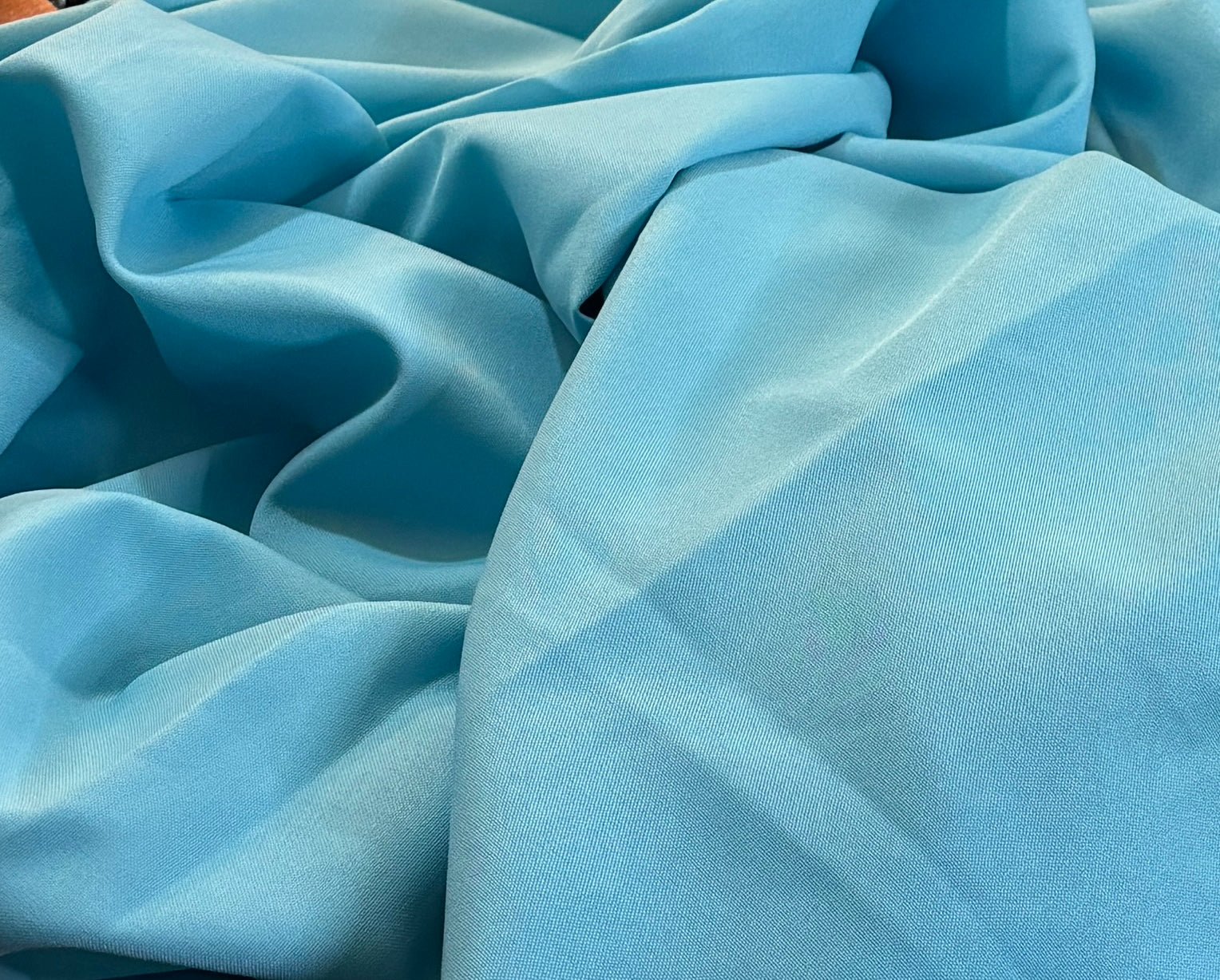 VINTAGE LIGHT TEAL POLYESTER SUITING