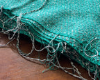 TEAL WITH BLACK AND WHITE SPECKLES
